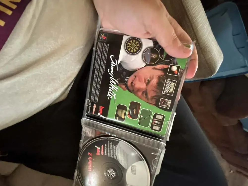 Jimmy White's 2 Cueball - Sony PlayStation 1 (PS1) Black Label CIB